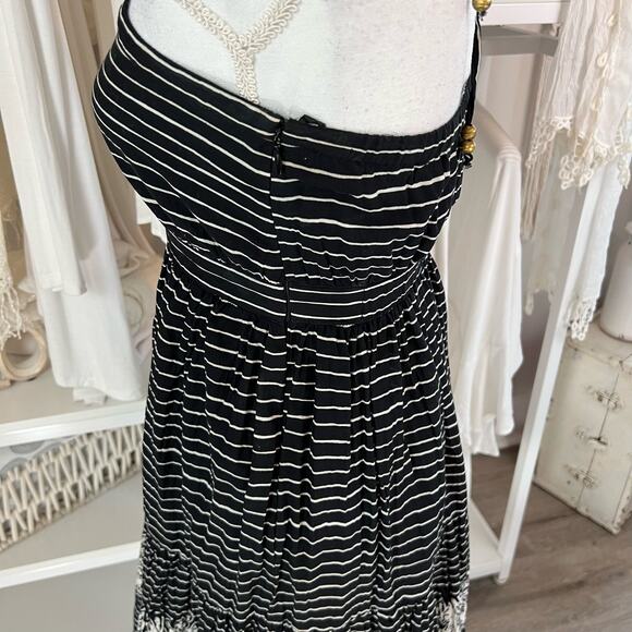 Gap Sz. 0 Women's Black halter dress, flowy, beachy, coastal. #1098 - Picture 4 of 9